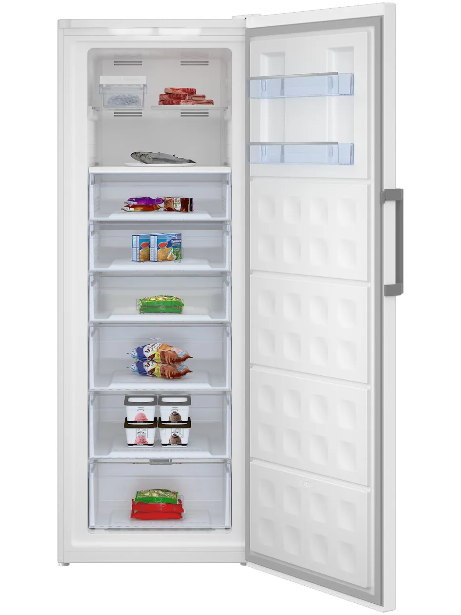 Beko RFNE448E35W vrieskast, 404 liter, No Frost wit, foto 3
