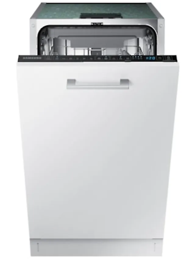 Samsung DW50R4070BB - Inbouw vaatwasser - 10 couverts - AquaStop functie - Uitgestelde start timer - 44 dB Wit