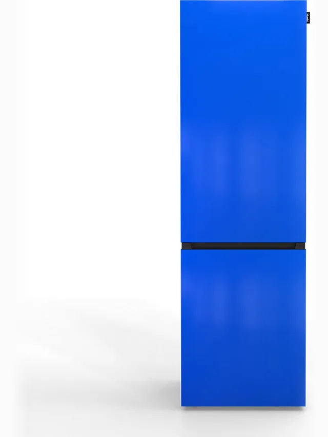 Nunki LARGECOMBINF-ABLU / Koel-vriescombinatie, D Klasse, 253l, Blue fire (ALL sides) Fel Blauw