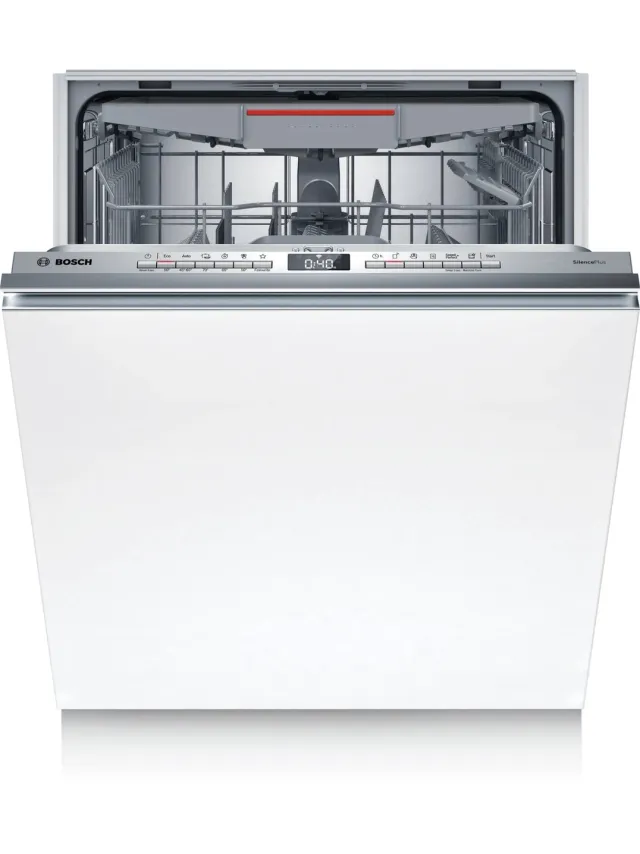 Bosch SMH4EVX00E - Inbouwvaatwasser - Volledig integreerbaar - Efficient Dry: verbeterde droogprestaties door de automatisch geopende deur - Info Light - Stil model - Home Connect Niet van toepassing