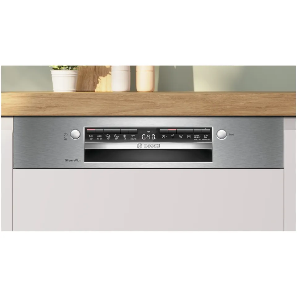 Bosch SMI4ECS28E inbouwvaatwasser, 60 cm geborsteld staal, foto 5