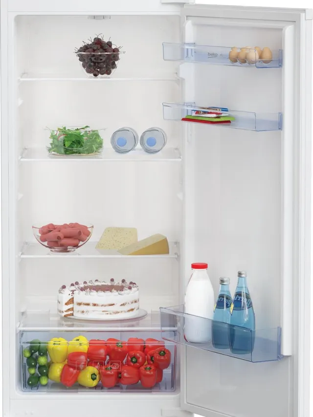 Beko 1 deurs koelkast 54cm 198l wit - beko - BLSA210M3SN