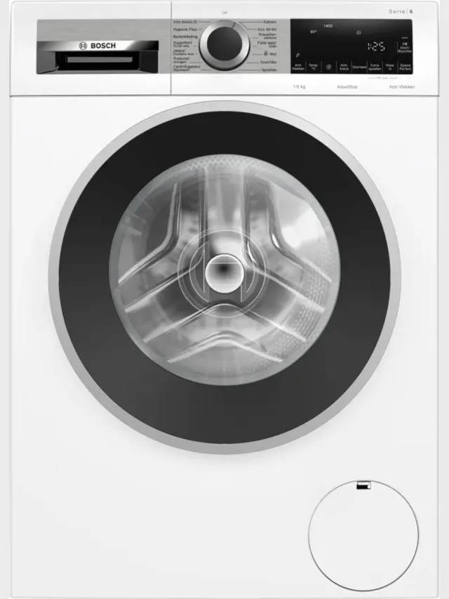 Bosch Serie 6 WGG244ZSNL wasmachine Voorlader 9 kg 1400 RPM Wit