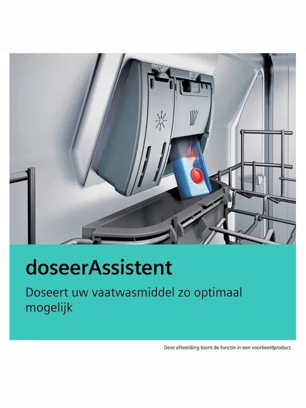 Siemens SN25ZC06CF vrijstaande vaatwasser zwart, foto 2