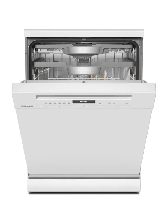 Miele G 7233 SC brws Vrijstaande vaatwasser Wit
