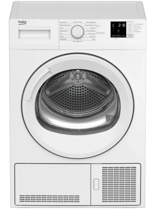 Beko DS8513PA2W wasdroger Vrijstaand Voorbelading 8 kg A+ Wit