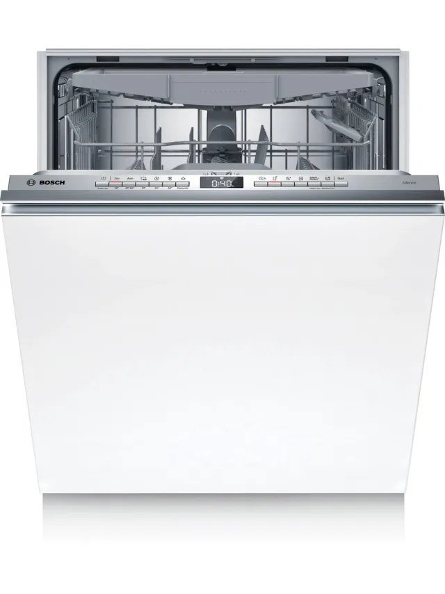 Bosch SMV4HVX03E vaatwasser, volledig inbouw, 14 couverts Wit