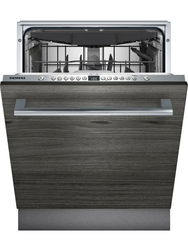 Siemens SN636X06KE - iQ300 - Volledig integreerbare vaatwasser - 13 couverts - Energielabel E Roestvrijstaal