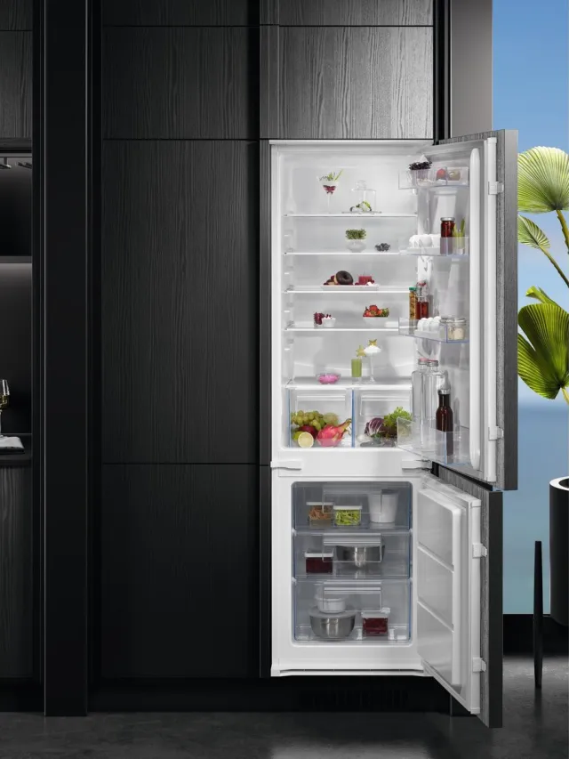 AEG OSC5S181ES - Inbouw koel-vriescombinatie - 271 l - E label - Wit