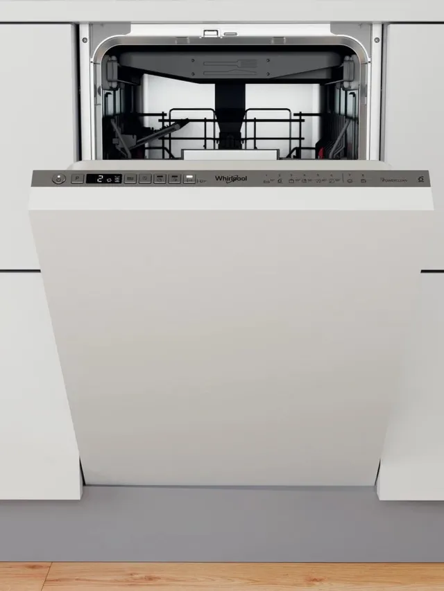Whirlpool WSIO 3O34 PFE X Volledig ingebouwd vaatwasser 45 cm 10 couverts D Niet van toepassing