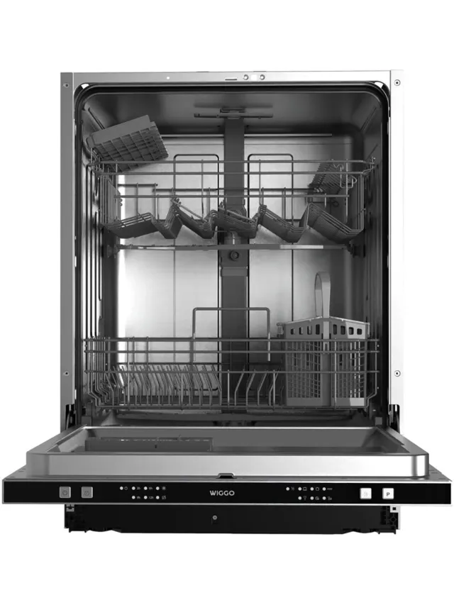 Wiggo WD-B4596E(X) Inbouw Vaatwasser - 45 cm - Roestvrijstaal