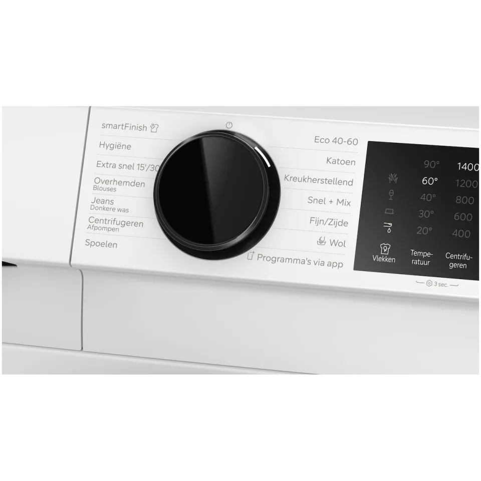 Siemens WG44J205NL wasmachine, 9 kg, 1.400 toeren wit, foto 4