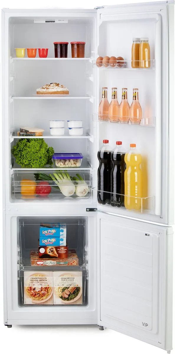 Domo DO91335C Koelkast - Koel-vriescombinatie - 262L - D - Wit