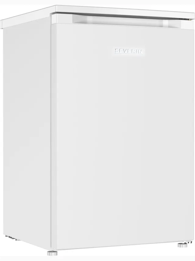 Severin GS 8864 - Tafelmodel vriezer - 85 Liter - 3 Lades - Stil met slechts 39 dB - Wit