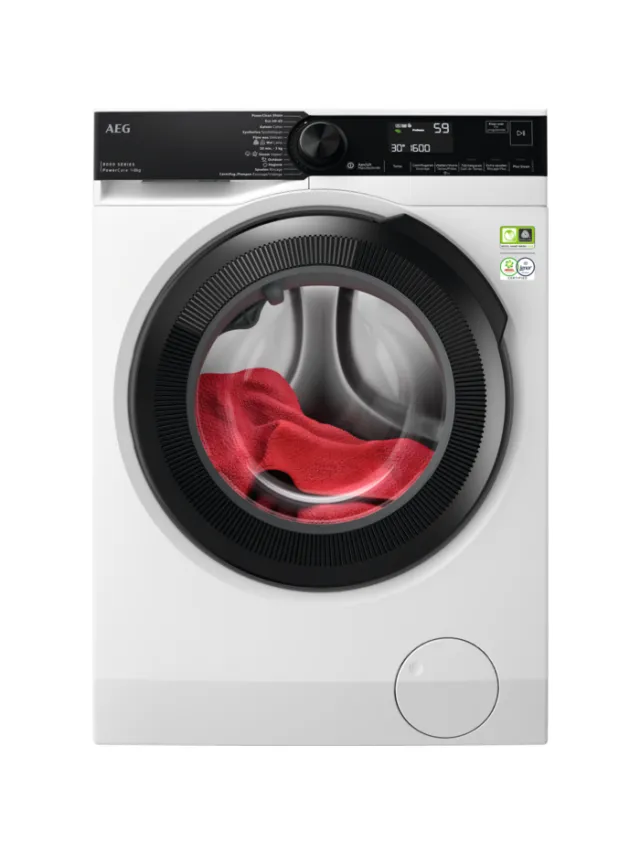 Aeg 8000 serie PowerCare Wasmachine voorlader 8 kg LR86CB86