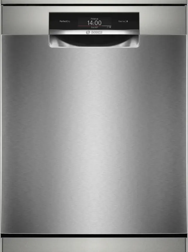 Bosch SMS8TCI04E geborsteld staal