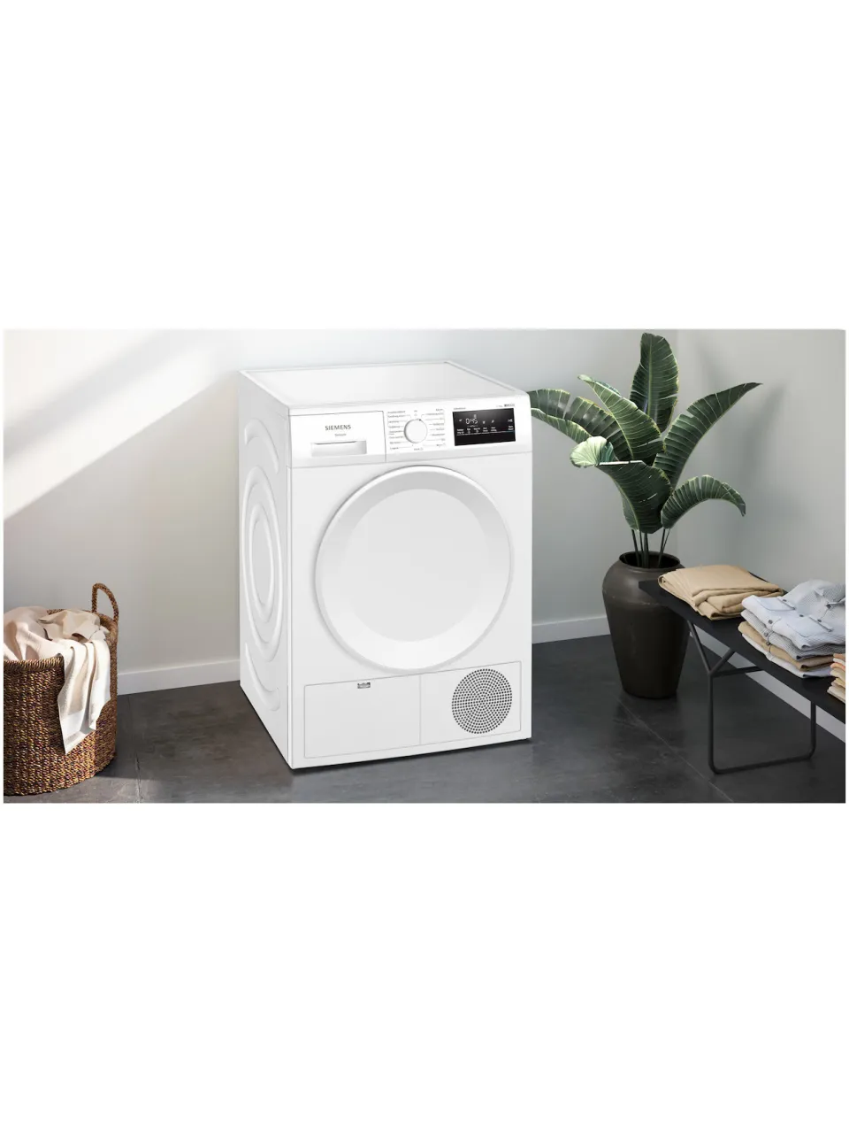 Siemens WT43H00MNL extraKlasse Warmtepompdroger Wit, foto 2