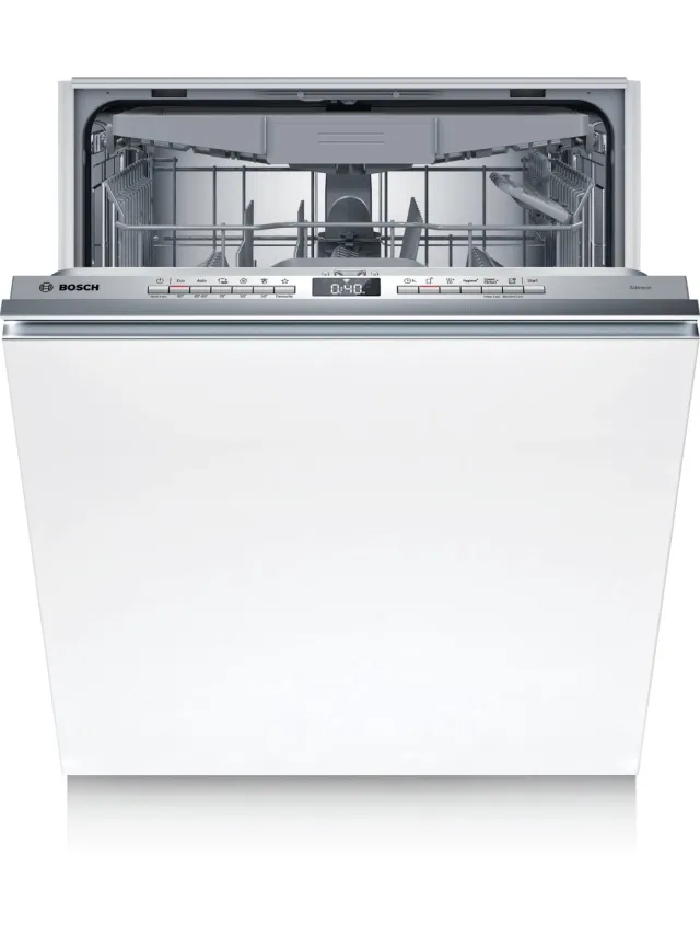 Bosch Serie 4 SMV4HVX07E vaatwasser Volledig ingebouwd 14 couverts Roestvrijstaal