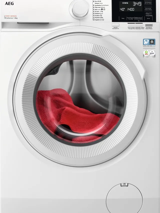 AEG LR63R862 6000 serie ProSense® – Wasmachine - Energielabel A - 1600 toeren - 8 kg - NL/FR Wit
