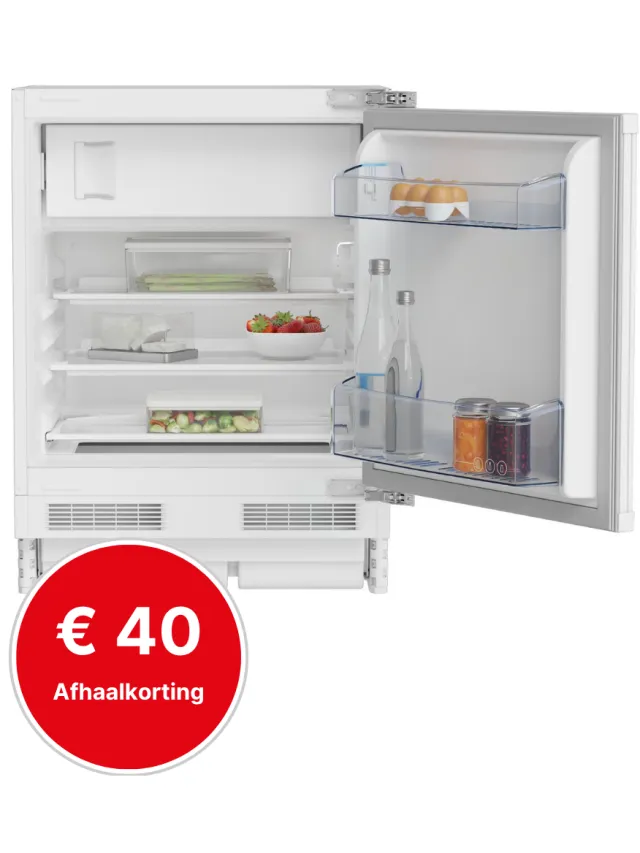 Beko BU1154N - Koelkast met vriesvakje - 92 liter, foto 2