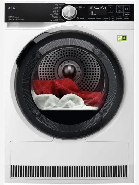 AEG TR9HAMBURG wasdroger, warmtepomp, wit