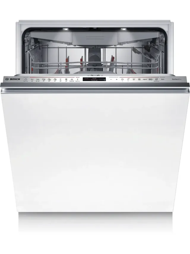 Bosch SMV6ECX17E volledig geïntegreerde vaatwasser wit, foto 2