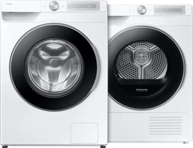 Samsung WW90DG6U25LH Super Speed + Samsung DV90DG6845LHU3 AI Dry+