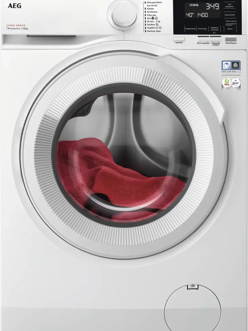 AEG LR63842 wasmachine wit, foto 2