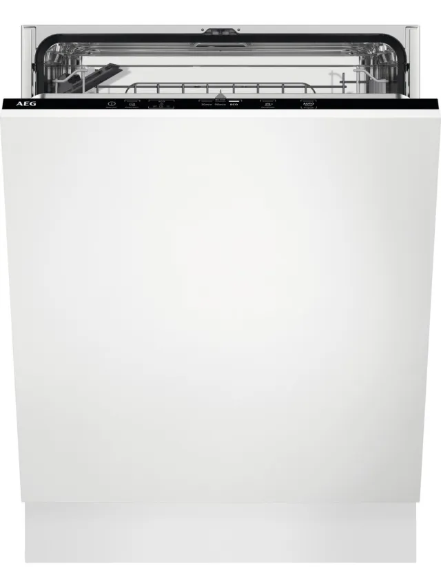 AEG FSE54600Z 5000 serie - Inbouwvaatwasser - AirDry - 13 couverts- Energielabel C Wit