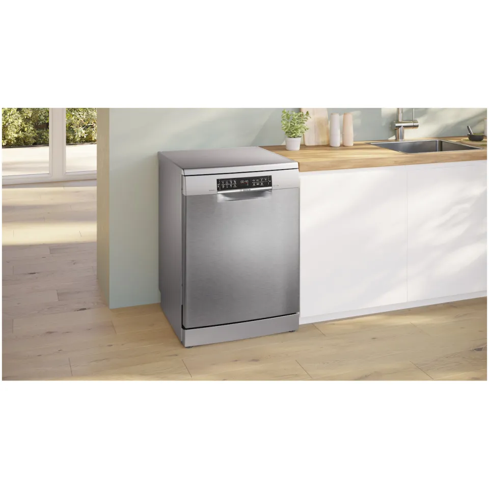 Bosch SMS6YCI14E vaatwasser geborsteld staal, foto 2