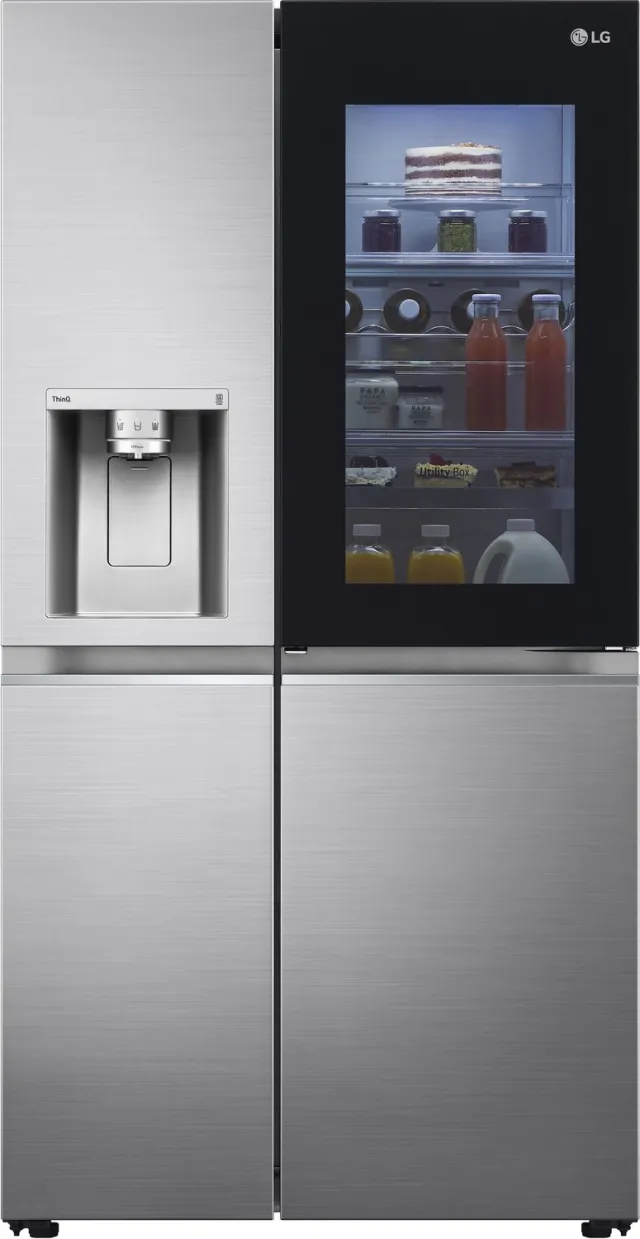 Lg GSXV91PZAE - Amerikaanse koelkast - 635 l - Grijs Black;Stainless steel