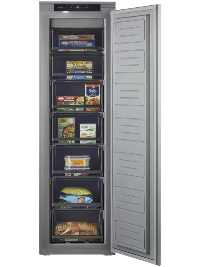 Inventum IVR1786GS Inbouw vriezer grijs, foto 2
