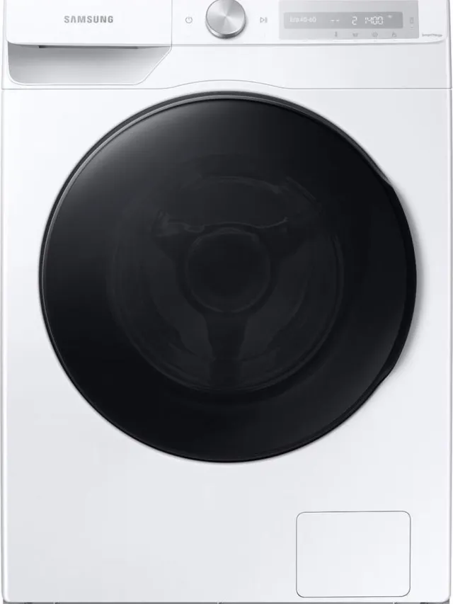 Samsung Autodose was-droogcombinatie WD90T634ABH Wit