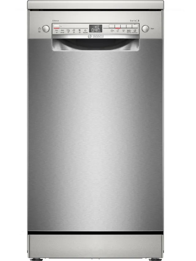 Bosch SPS2HKI58E - Serie 2 - Vrijstaande Vaatwasser - RVS