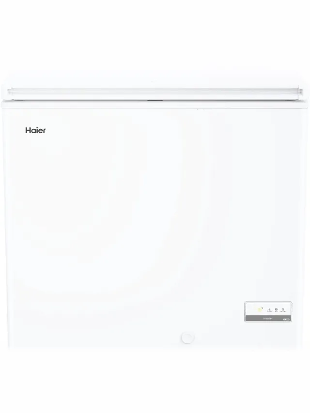 Haier HCE200D Vrieskist - 196 Liter - Energieklasse D - Fast Freeze - LED Verlichting - Wit White
