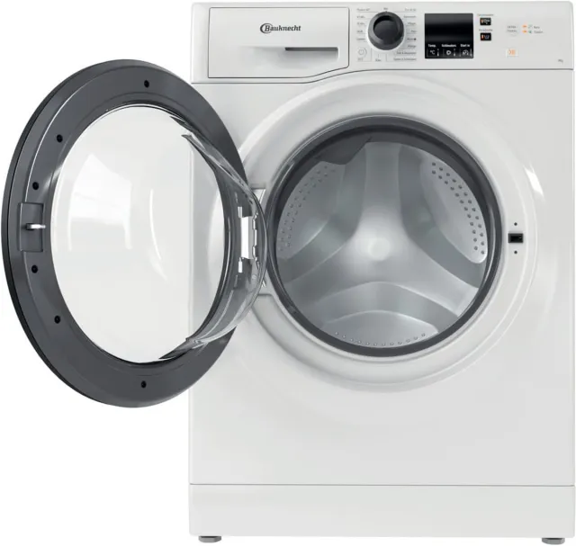 Bauknecht BPW 9A114 | Wasmachine | 9 kg | A label | Taaldispay Duits Wit