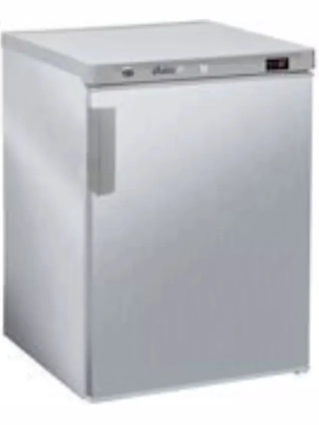 Arktic Hendi Arktic Koelkast Budget Line - RVS Behuizing - 2 Schappen + Bodemplank - +2°C/+8°C - 230V/124W - 598x623x838mm - Horeca Koelkast