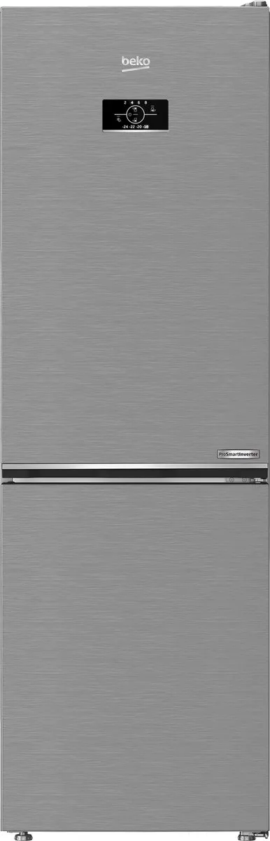 Beko B5RCNE365HXB - Koel-vriescombinatie Metaal (geborsteld)