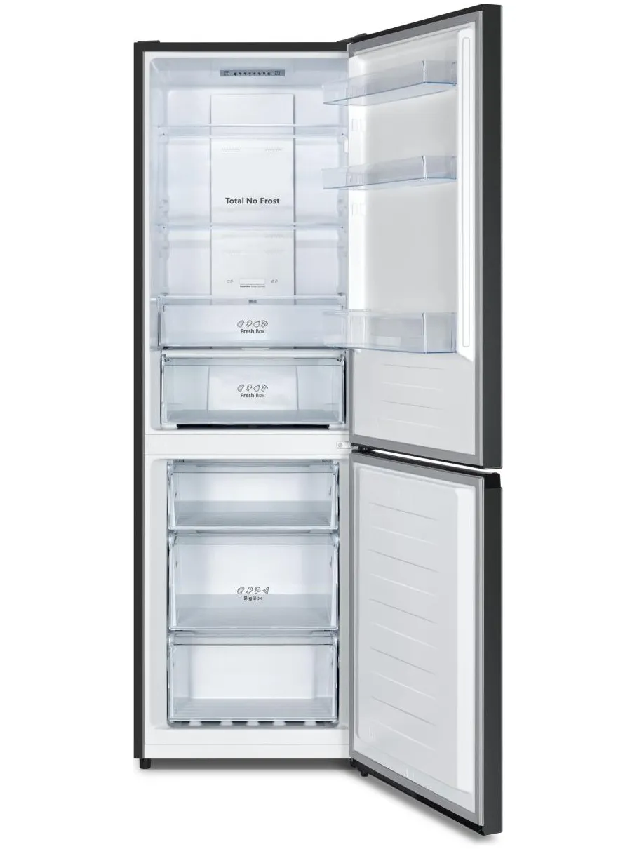 Hisense RB3N300NEFA Koel-vriescombinatie Zwart, foto 2