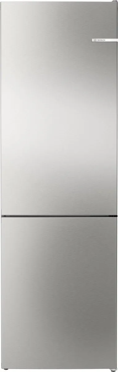 Bosch Serie 4 KGN362I1F - Koel-vriescombinatie - Total No Frost - Nooit meer ontdooien - 10% zuiniger dan energielabel A - VitaFresh XXL: houd etenswaren langer vers met extra ruime vershoudlades - RVS Roestvrijstaal