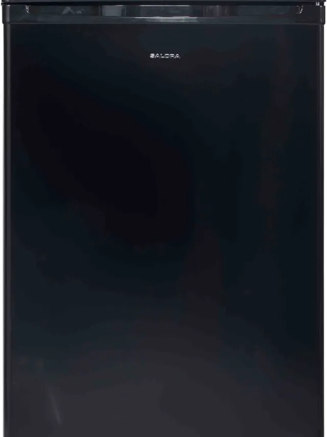 Salora FRT910B vrieskast, 91 liter, vrijstaand, zwart Black