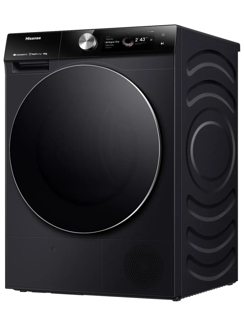Hisense DH7S107BB warmtepompdroger zwart, foto 3