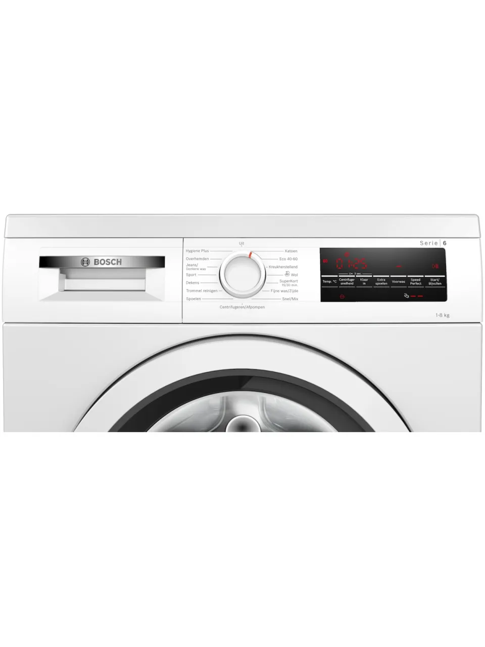 Bosch WUU28T20NL wasmachine wit, foto 3