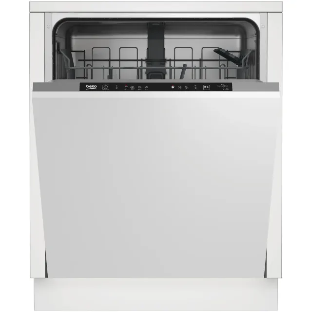 Beko DIN34320 volledig geïntegreerde vaatwasser wit