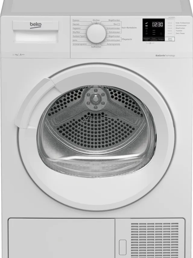 Beko DHC742GXS wasdroger Vrijstaand Voorbelading 7 kg A++ Wit