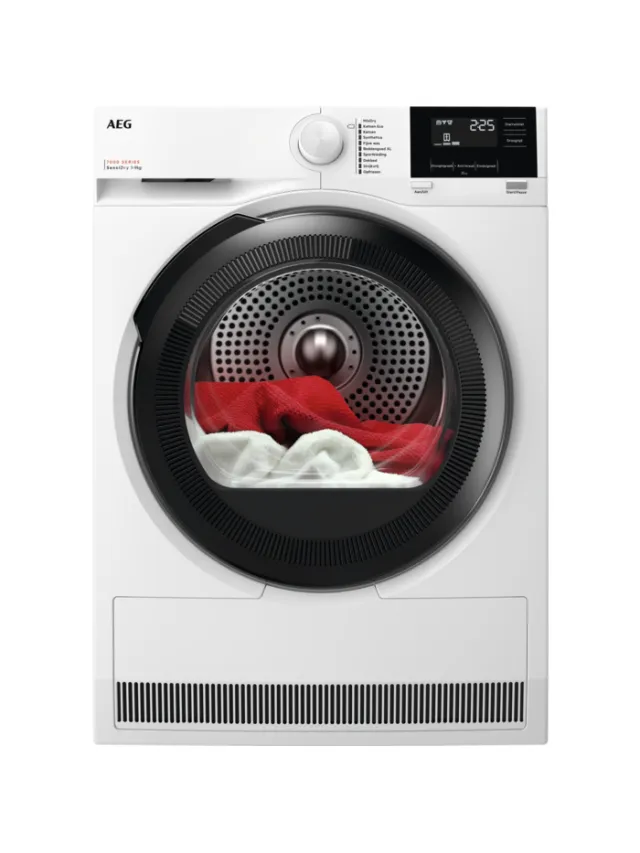 AEG 7000 serie SensiDry® Warmtepomp Droger 9 kg TR739G4B