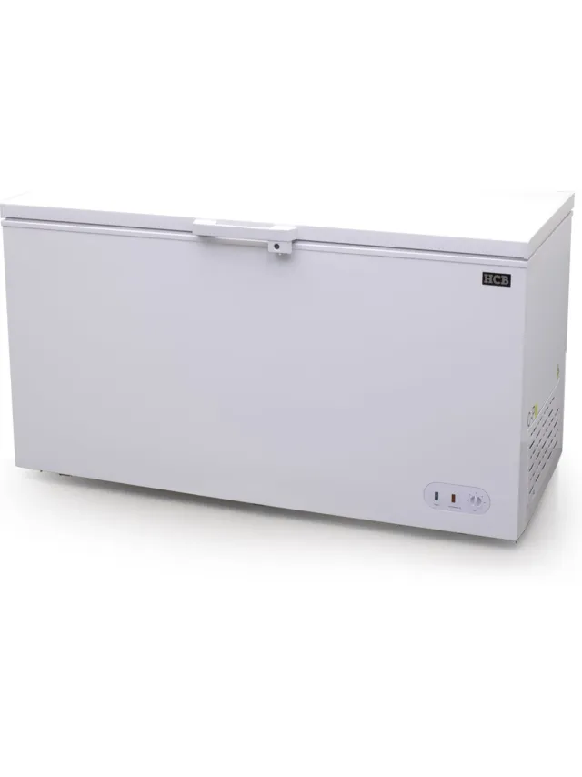 HCB Professionele Horeca vriezer - Vrieskist met klapdeksel - 439 liter - 230V - Diepvries koffer - 75.5x153x84 cm (DxBxH) - 53 kg - 1433 Wit