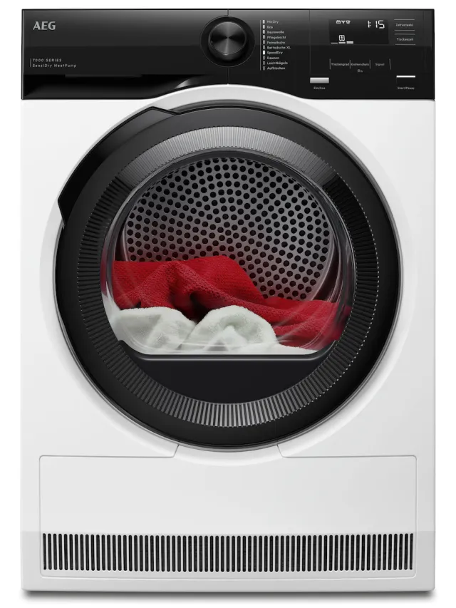 AEG TE739E4B Warmtepompdroger Wit