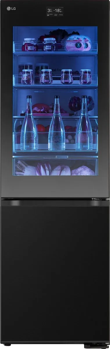 LG GBG7190CEV Vrijstaand 349 l Zwart