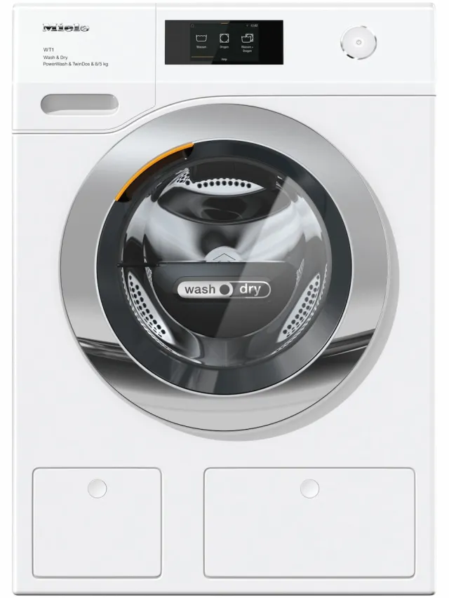 Miele WTR 870 WPM TwinDos/PowerWash Was-droogcombinatie Wit